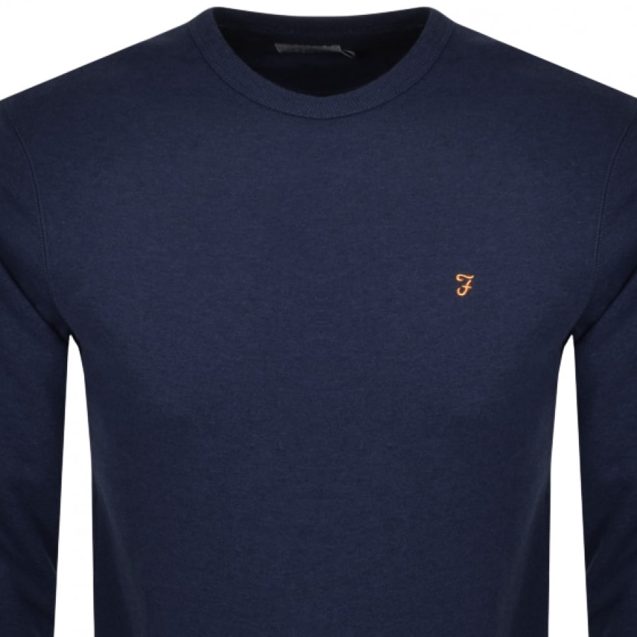 Alternative Image for ProductFarah Vintage Tim Sweatshirt Navy2